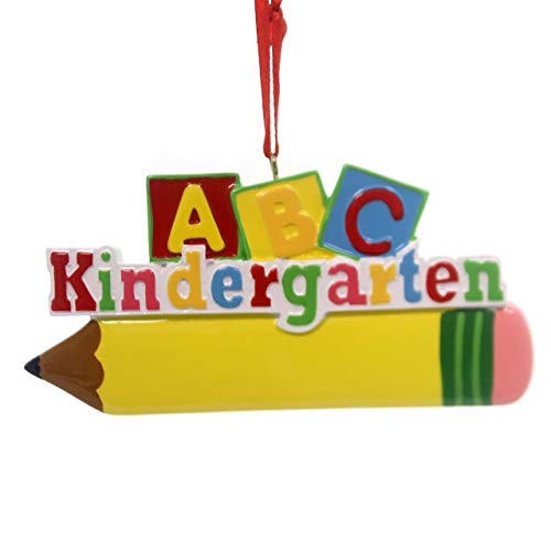 Kurt Adler ABC Kindergarten Pencil Ornament