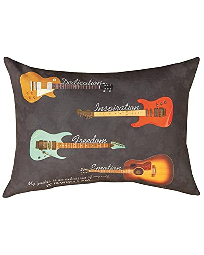 Manual SHTIWI This is Who I Am by John Jones My Guitar Pillow, 18 Inches x 13 Inches