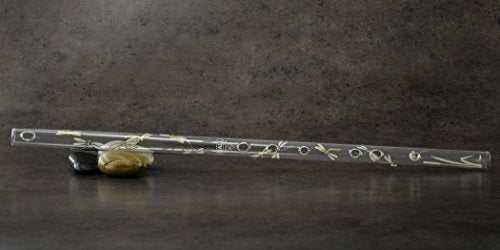 Hall Crystal Flutes 12103 - Inline Glass Flute in Eb - Dragonfly