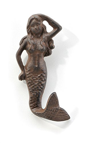 Giftcraft Cast Iron Mermaid Wall Hook