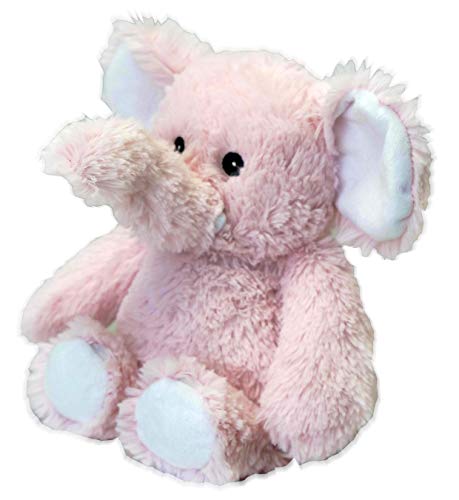 Intelex Warmies Cozy Plush Soft Pink Elephant