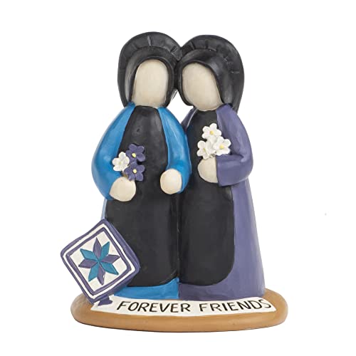 Blossom Bucket 221-13302 Forever Friends Amish Girls, 3.5-inch