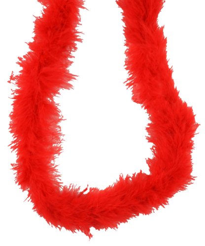 Midwest Design Touch of Nature 38007 Fluffy Boa, Red