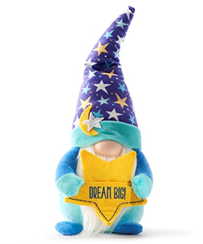 Giftcraft 474558 Messenger Gnome with Sentiment, 13 inch, Polyester, Star