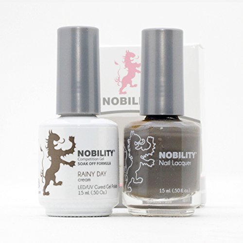 Lechat Nobility ‚Äì Gel Polish & Nail Lacquer Set - Collection 2-5oz (Rainy Day NBCS042)