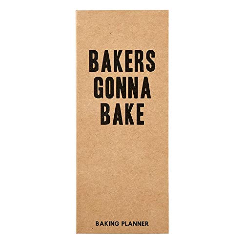 Creative Brands Santa Barbara Design Studio Table Sugar Meal Planner, 3.5" x 9", Baker&