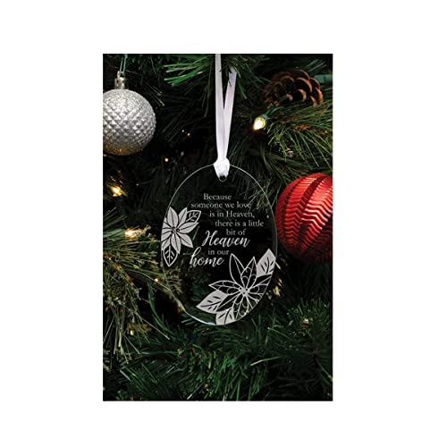Carson Home Accents Heaven in Home Glass Ornament, 4-inch Height