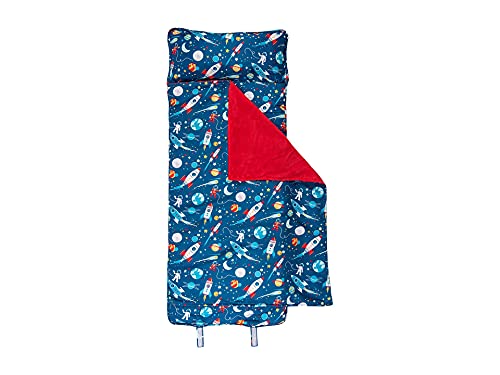 Stephen Joseph All Over Print Nap Mat Blue/Red One Size