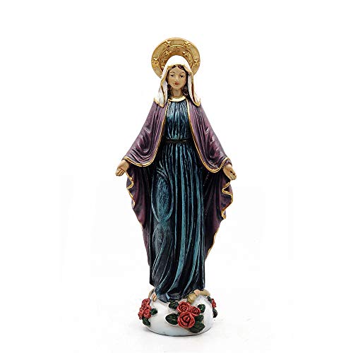 Comfy Hour The Story of Jesus Nativity Scene Collection 9" Religious Virgin Generous Mary Statue, The Blessed Mother of The Immaculate Concepcion Home Madonna Figurine, Polyresin