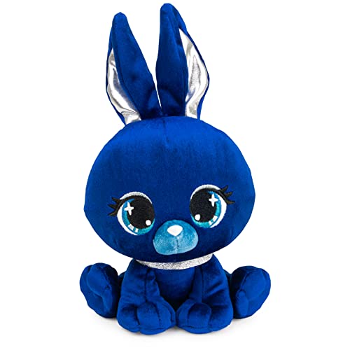 GUND P.Lushes Designer Fashion Pets Zuri Karrats Premium Bunny Stuffed Animal, Navy Blue, 6