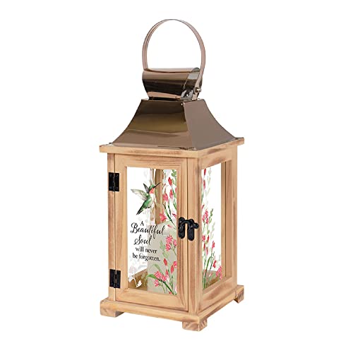 Carson Home Accents Beautiful Soul Lantern, 13.50-Inch Height