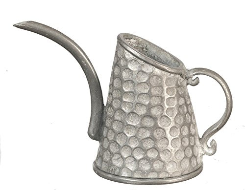 Aztec Imports Melody Jane Dollhouse Hammered Metal Watering Can Miniature Accessory