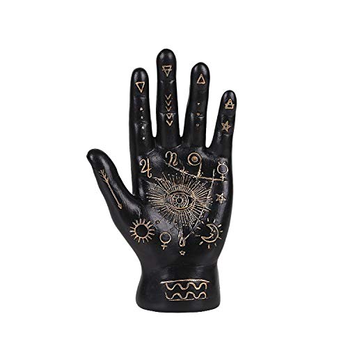 Pacific Trading Giftware Palmistry Hand Fortune Teller Resin Figurine Statue