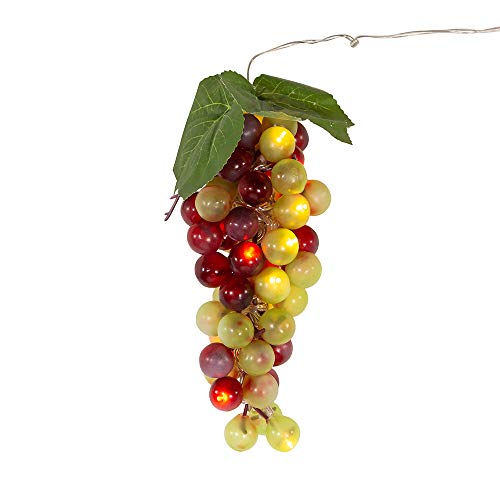 Kurt Adler Adler BAT0316A Novelty Lights, Green, Burgundy