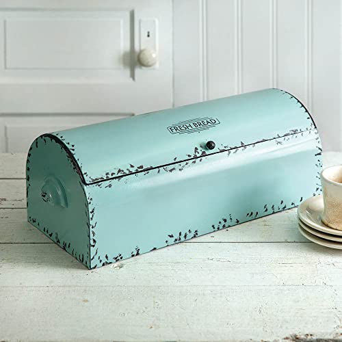 CTW 370362 Vintage Bread Box, 19-inch Width, Seafoam