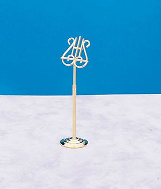 Aztec Imports Doll House Miniature Music Stand/brass