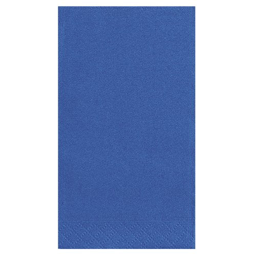 Unique Industries Royal Blue Paper Guest Napkins, 20ct