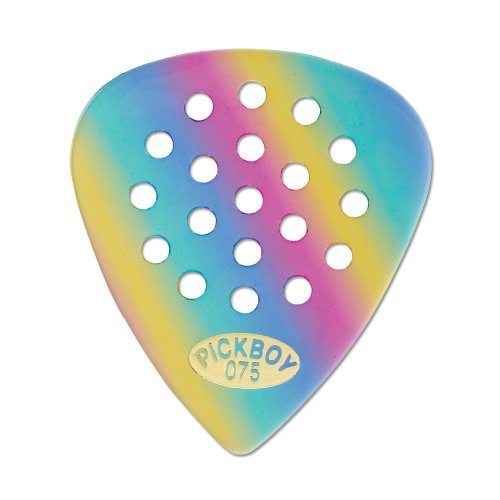 Osiamo Pickboy Pos-a-Grip, Rainbow, Cellulose, 0.75mm, 10 picks