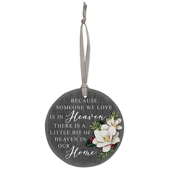 Carson Home Accents Heaven in Our Home Hanging Ornament, 3.5-inch Diameter