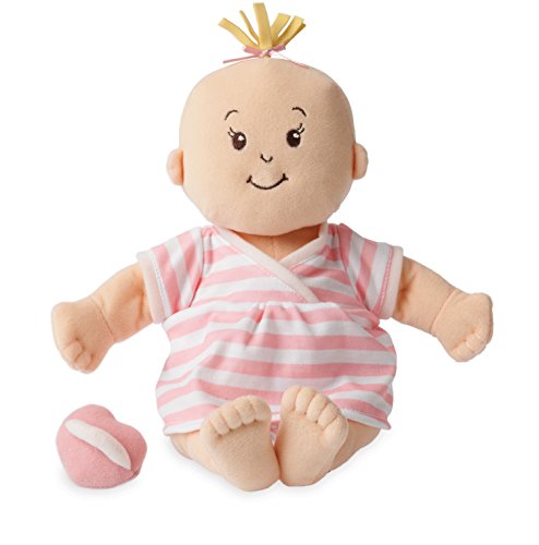 Manhattan Toy Baby Stella Peach Soft First Baby Doll for Ages 1 Year and Up, 15"
