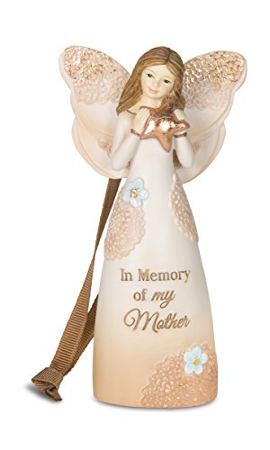 Pavilion Gift Company 19098 in Memory of My Mother Angel Ornament/Figurine, 4-1/2-Inch