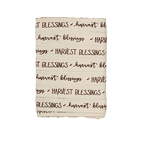Primitives by Kathy 110191 Harvest Blessings Ribbon, Thanksgiving, 30-Foot Length, Cotton