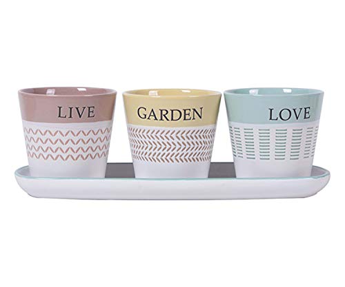 Blue Sky Clayworks Clayworks Spring Sentiment Planters