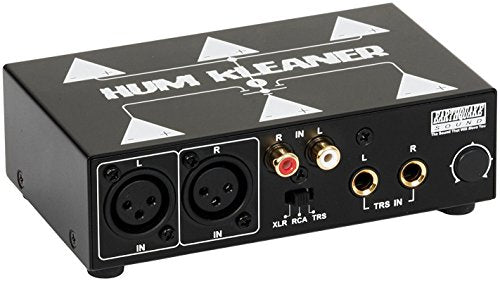 Earthquake Sound Amplified Hum Kleaner with XLR, TRS, and RCA in/Out
