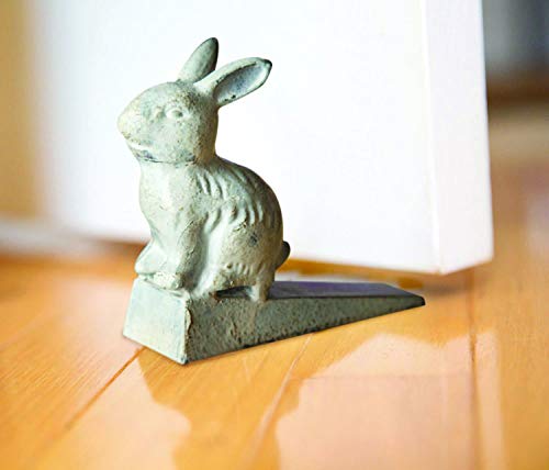 Manual Woodworkers Cast Iron Bunny Door Stopper