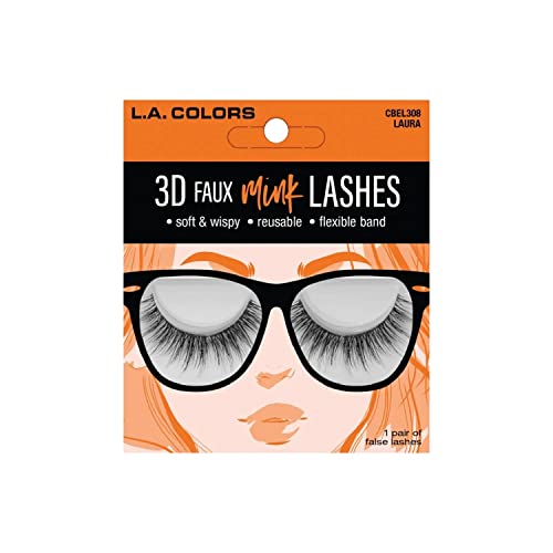 L.A. Girl COLORS 3D Faux Mink Lashes