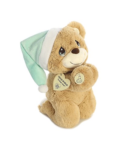 Aurora World Precious Moments Charlie Prayer Bear with Sound Now I Lay Me Down to Sleep Plush