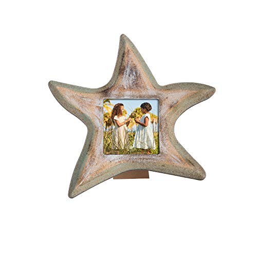 Beachcombers B22593 Pastoral Starfish Picture Frame, 7.48-inch High