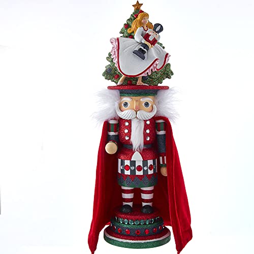 Kurt Adler Hollywood Nutcrackers Hollywood Clara Hat Nutcracker, 18-Inch, Multicolored