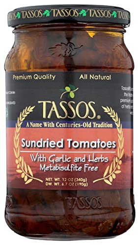 Tassos, Tomatoes Sundried, 12 Ounce