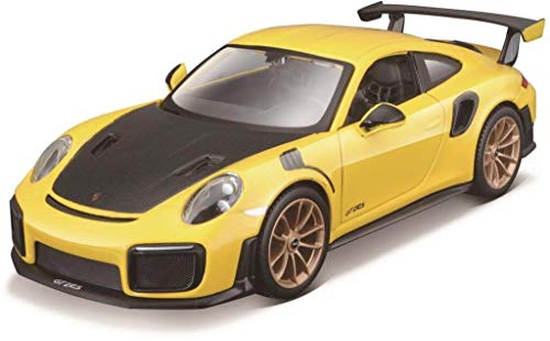 Maisto 1:24 Assembly Line Porsche 911 GT2 RS - Yellow