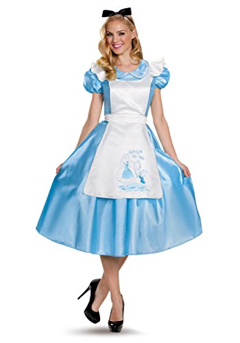 Disguise Classic Alice Deluxe Adult Costume Medium