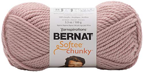 Spinrite Yarns (CA) Bernat Gray Rose Yarn Softee Chunky