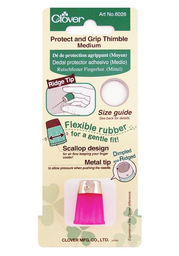 CLOVER Protect & Grip Thimble Medium-