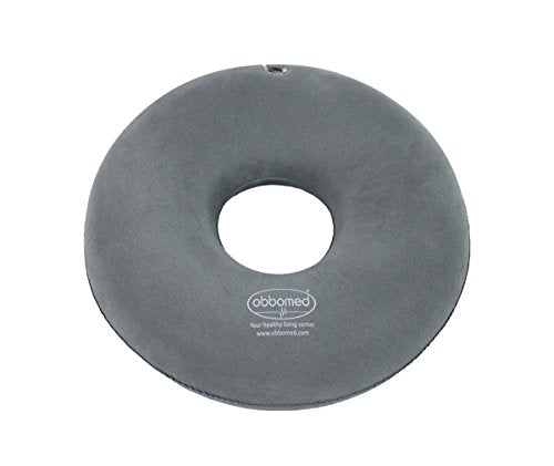 ObboMed¬Æ SV-2500 (15") Folding Inflatable Portable Ring Donut Seat Pillow Cushion ‚Äì Relieves Pain from Hemorrhoids, Tailbone and Coccyx, Bed sores, perineal Pain, Sciatica Post Child Birth