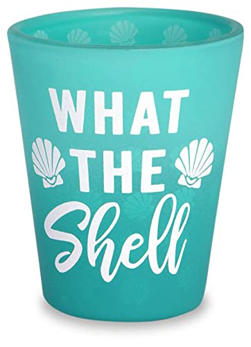 Cape Shore Velvet Shot Glass -What the Shell Ideal for Coffee Espresso, Tea, Parties, Housewarming