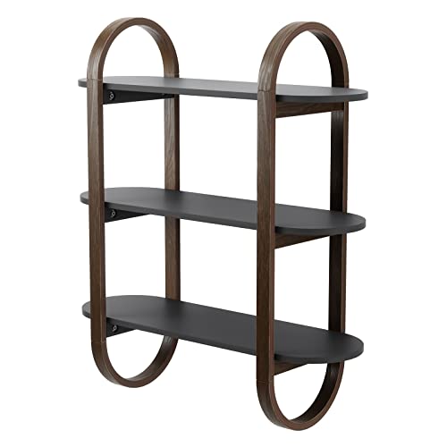Umbra Bellwood Wall Shelf Black/Walnut