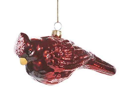 Giftcraft 666495 Glass Bird Ornament, 5.71-inch Length