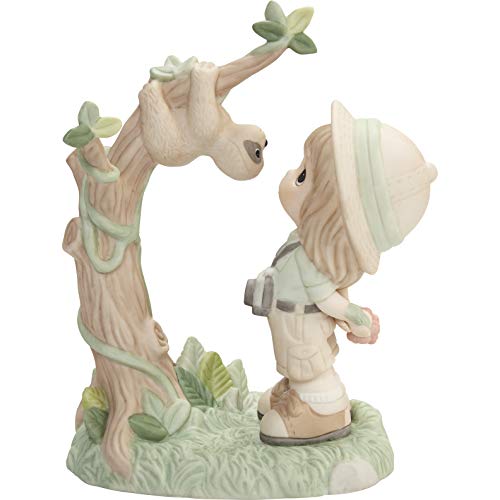 Precious Moments 202008 Keep Looking Up Bisque Porcelain Figurine, One Size, Multicolored