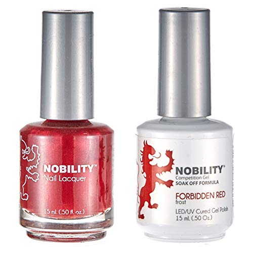Lechat Nobility ‚Äì Gel Polish & Nail Lacquer Set (Forbidden Red)