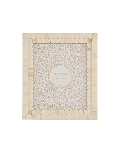 Mansour Ivory Scalloped 8 X 10 Gallery Frame - Shiraleah