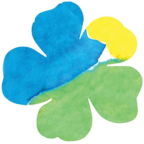 Hygloss Products Dippity Dye Flower Shapes for Arts, Crafts & DIY Projects-Endless Creative Fun-36 Count, Multicolor