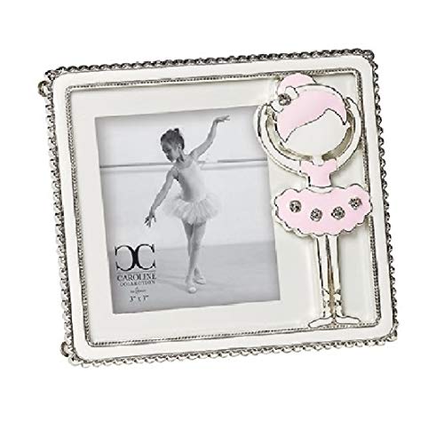 Roman 19897 Ballerina Frame 3x3, 4-inch Height, Zinc Alloy
