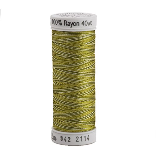 PA Distribution Sulky 942-2114 Rayon Thread for Sewing, 250-Yard, Vari Avocado