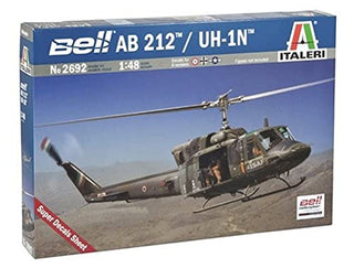 MRC Italeri 1:48 Ab 212 Uh-1n Helicopter Model Kit