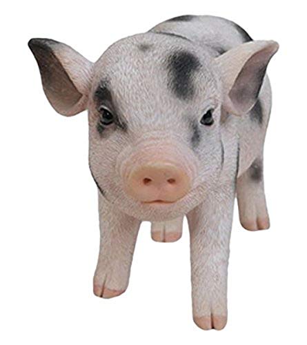 Hi Line Gift Ltd Standing Baby Pig with black Spots